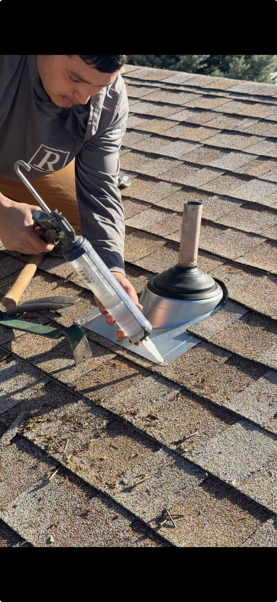Storm damage inspection and insurance claim in Centennial CO